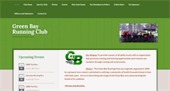 Desktop Screenshot of greenbayrunningclub.org