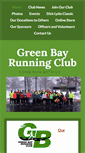 Mobile Screenshot of greenbayrunningclub.org